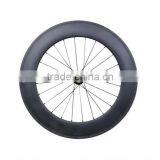 700c Road Bike Carbon Wheelset 88mm Tubular, 88mm Tubular or Clincher Carbon 700C Road Bicycle Wheels thumbnail-6