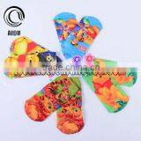 Colorful Smart Custom Cute Cartoon Elite Socks Sublimation Printing Sock Crew Socks