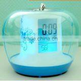 Apple Shape Nature Sound Alarm Clock thumbnail-2