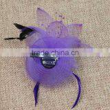 Hair Clips Lady Girls Kids Hat Fascinator Feather Nice Lovely Hair Accessories Decor thumbnail-2