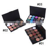 Newest Cheap Romantic Color Makeup Shinning Eye Shadow ,15 Colors Mixed Glitter Matte Eyeshadow Palette thumbnail-1