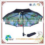 China Two Layer Automatic Full Printing Umbrella