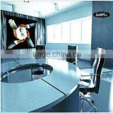 Electric Style Tab-Tension Projection Screen With Aluminum Case/ Rear and Front Projection Screen thumbnail-2