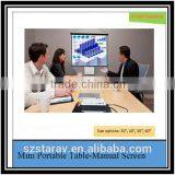 Desktop Screen for DLP Projector Desktop Screen Mini Projector Screen thumbnail-2