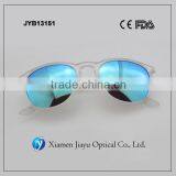 Mirror Sunglasses Lens White Sunglasses Fashion Eyewear thumbnail-2