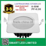 Die Casting 7W 10W 15W 22W SMD2835 Color Tempreture Change IP65 Waterproof Outdoor Led Downlight thumbnail-5