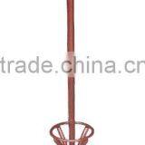 C190 Discount Vertical Wooden Coat Hanger Stand With Round Holder thumbnail-1