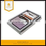 Cutsom professional cardboard display foldable granite stone tile sample book