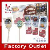 Handmade Sugar Starry Sky Rotating Round Lollipop Sticks Hard Sweet Candy