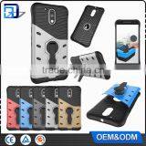 Wholesale Mobile Phone Accessories Back Cover For Motorola Moto G4 / G4 Plus TPU+PC Kickstand Hybrid Armor Case Paypal Accept thumbnail-1
