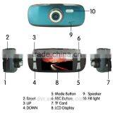 2.7'' TFT Screen Built-in Micro sd Card Portable Car Camera hd Vehicle Recorder Cam thumbnail-5