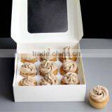 Mini Cupcake Boxes and Packaging With 9 Cavity Insert Cheap thumbnail-2