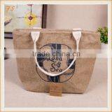 2015 Newest Fashion Jute Lady Bag For Shopping