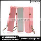 Hot Selling 2600mah Ultra Slim USB Power Bank Charger,customized LOGO Slim Perfume Power Bank 2500mah(OS-103PB) thumbnail-5