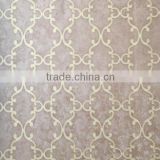 deep embossed home decor vinly wallpaper with damask image