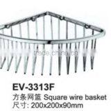 Stainless Steel Bathroom Basket EV-3312F thumbnail-1