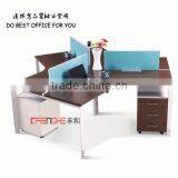Modern Office Cheap Partition Green Blue Color thumbnail-1