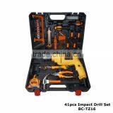 2pcs Set BMC Box Packed Impact Drill and Angle Grinder Set thumbnail-6