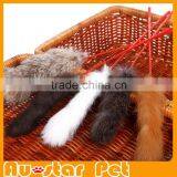Rabbit Hair Pet Cat Stick Toys thumbnail-2