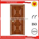 Entrance interior cold rolled steel single doors latest design for sales