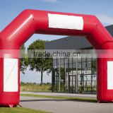 2015 red inflatable arch for wedding/inflatable advertising for Christmas