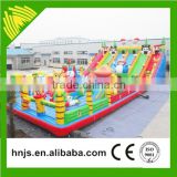 Amusement park game giant inflatable slide