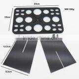 Lady Chinese Cosmetic High Quality Personalized Beautiful Acrylic Folding Collapsible Makeup Brush Holder thumbnail-3