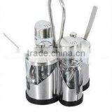 Useful Glass Spice Jar Set With Stand