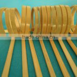 Colorful Flat Shape Food Grade Bamboo Knotted Disposable Skewers Bamboo Flower Sticks