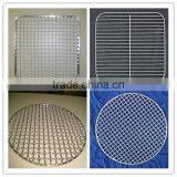 Food Grade Stainless Steel Barbecue BBQ Crimped Wire Mesh thumbnail-1