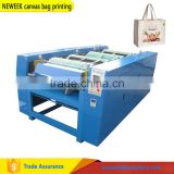 NEWEEK made in china easy operate automatic small canvas bag printing machine