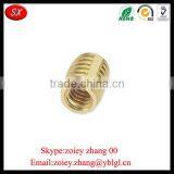 Nonstandard Machined Brass Screw Self Tapping Threaded Inserts thumbnail-5