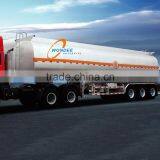 Made In China 40000L Stainless Steel Fuel Tanker Semi Trailer thumbnail-1