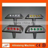 4 Cat Eye Aluminum Road Stud With Anchor thumbnail-2