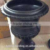 Customize Plastic Flower Pot Various Size Flowerpot Garden Pots Plante HDPE,Artificial Metal thumbnail-2