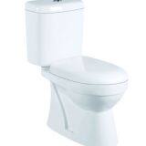 Chaozhou Sanitary Ware Export Ceramic p Trap Washdown 2 pc Toilet DT2055 thumbnail-2