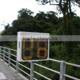Steel Case 18 Inch 2 Digit Station Radar Speed Traffic Signs thumbnail-3
