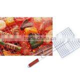 BBQ Picnic Roast Fish Vegetable Metal Mesh Rack thumbnail-1