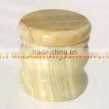 GOOD QUALITY FACTORY PRODUCUNG ONYX CANDY JARS POTS HANDICRAFTS thumbnail-5