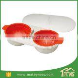 Microwave Double Egg Poacher thumbnail-1