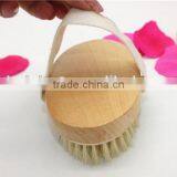 Cy305 Bath Body Brush, 100% All Natural Boar Bristle Wooden Handle & Band Fixed Bristles Brush thumbnail-6