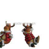 2014 New Handmade Resin Christmas Reindeers Gift for Sale thumbnail-6