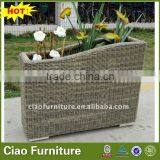 New Design Hot Sell Outdoor Powder Coated Flower Pot thumbnail-1