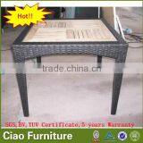 Outdoor Garden Teak Wood Table Furniture Patio Table Chair thumbnail-4