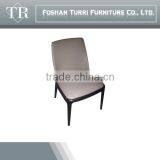 Simple Design Modern Solid Wood and Leather Dinning Chair thumbnail-1