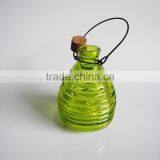 Colored Glass Bee Catcher With Handle thumbnail-4