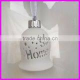Ceramic Christmas Bell With LED Light Hollow Design for Home Decoration thumbnail-1