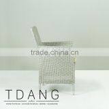 Pasadena Wicker Chair (Grey) - Dining Wicker Furniture Chair thumbnail-4