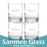 4PCS Unbreakable Glassware Santa's Reindeer Old Fashioned Glass Set thumbnail-1