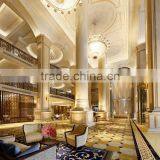 Luxurious European Style Hotel Lobby Design, Classic 3D Rendering Interior for Hotel Lobby BF11-10313c thumbnail-6